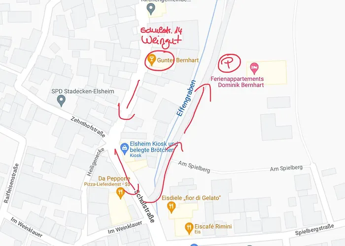 Bernhart Casa de hóspedes Stadecken-Elsheim